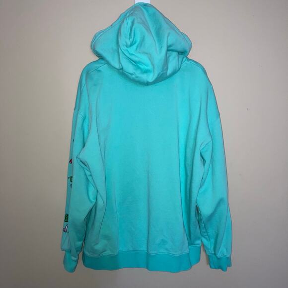 Teddy Fresh I Need A Hug Quarter Zip Hoodie Sweatshirt Pullover Size L Large - Picture 3 of 16